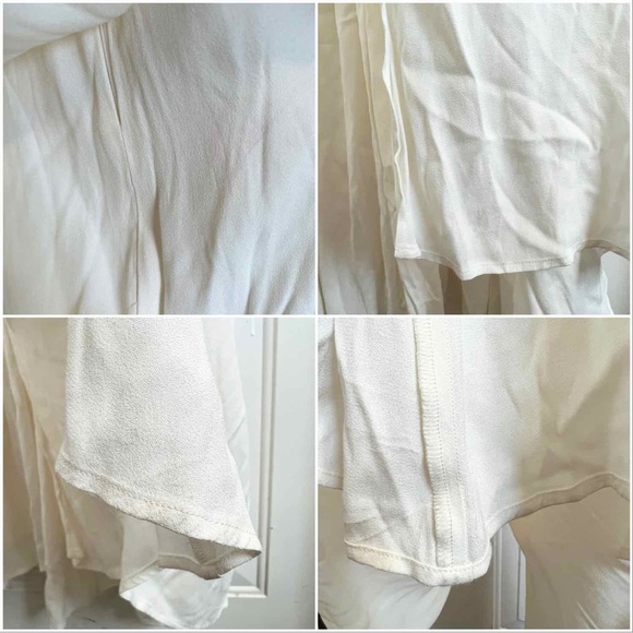 Reformation Gatsby Dress in Ivory, Size 0, NWT - Picture 15 of 16